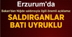 Bakan Ala Erzurum'da!
