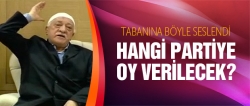 Cemaat hangi partiye oy verecek?