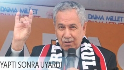 Arınç'tan bozkurtlu CHP göndermesi