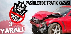 Pasinler'de trafik kazası