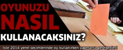 Oyunuzu nasıl kullanacaksınız?