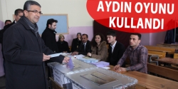 Aydın oyunu kullandı