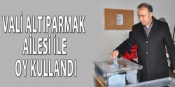 Altıparmak, oy kullandı