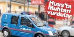 Hınıs'ın yeni muhtarını vurdular