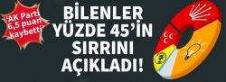 Yüzde 45’in sırrı ne?