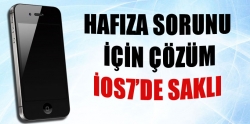 iPhone hafızasına çözüm iOS7'de