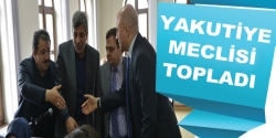 Yakutiye meclisi toplandı