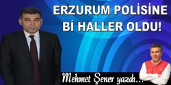 Erzurum Polisine bi haller oldu!