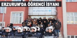 Erzurum'da öğrenci isyanı