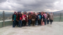 Giresun’dan gelen öğrenciler Erzurum’da