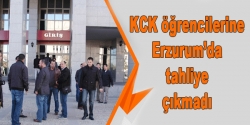 KCK öğrencilerine Erzurum’da tahliye çıkmadı