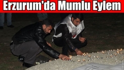 202 Hasta Mahpus İçin Mum Eylemi