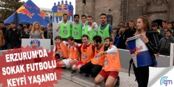 RedBull Erzurum'a futbol keyfi yaşattı