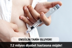 Ensülin tarih oluyor!