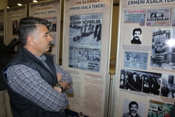 Erzurum'da soykırımın sergisi açıldı