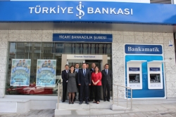 İş bankası Erzurum'da ilk ticari şubesini açtı