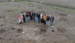 Soma için fidan diktiler