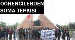 Erzurum'da Soma tepkisi