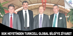 SGK heyetinden Global bilgi'ye ziyaret