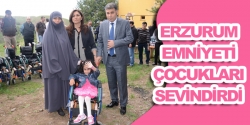 Erzurum Emniyetinden akülü araba