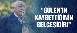 Gülen'in kaybettiğinin belgesidir!