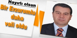 Bir Erzurumlu Vali daha!