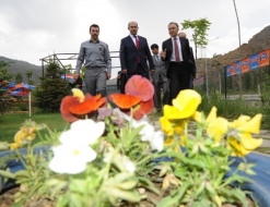 Çin tipi serayı Erzurum’da hayata geçirdi