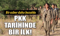 PKK tarihinde bir ilk