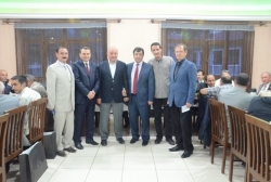Erzurum OBM'de veda yemeği