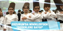 Miniklerden değerlere saygı