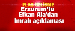 Efkan Ala'dan flaş İmralı açıklaması