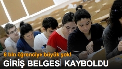 6 bin öğrencinin LYS giriş belgesi kayboldu