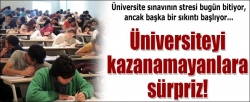 Sınavı kazanan üniversiteye