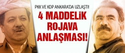 PKK ve KDP'den 4 maddelik Rojava mutabakatı