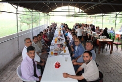 Çelik'e veda yemeği