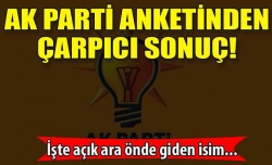 AK Parti'nin anketinden çarpıcı sonuç