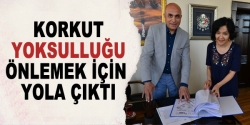 Korkut yoksulluğu önlemek için yola çıktı