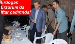 Erdoğan iftar çadırında!
