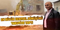 En büyük kentsel dönüşümü Yakutiye'de