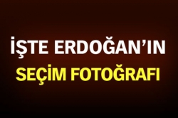 Erdoğan'ın seçim fotoğrafı!