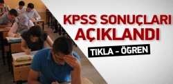 KPSS sonuçlarını açıkladı