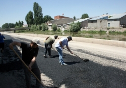 Pasinler'de üst yapı çalışmaları hızlandı