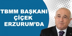 TBMM Başkanı Çiçek Erzurum'da