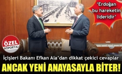 Vesayet ancak yeni anayasayla biter