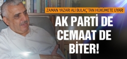 Ali Bulaç AK Parti'yi uyardı!