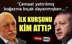 Boğazına bıçak dayanmışken..