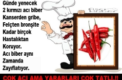 Kendisi acı etkisi tatlı