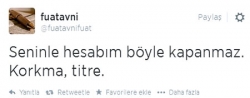 Fuat Avni'nin Hesabı Kapatıldı