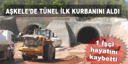Aşkale'de tünel inşaatında kaza: 1 ölü