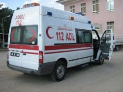 Erzurum'da kaza sonucu iki kişi yaralandı